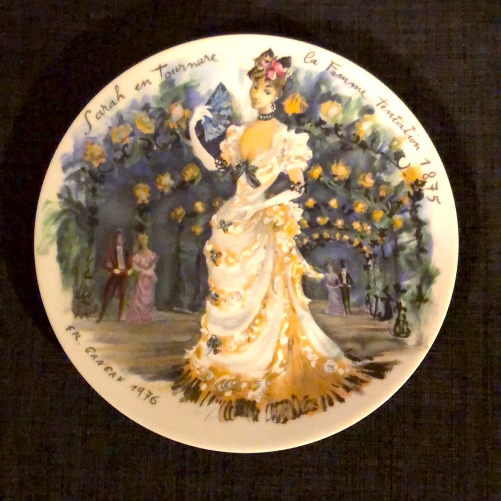 LIMOGES Women Of The Century Collectible Plate